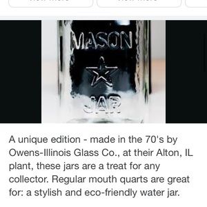 Vintage Mason Jar